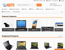 Tablet Screenshot of itshopnepal.com